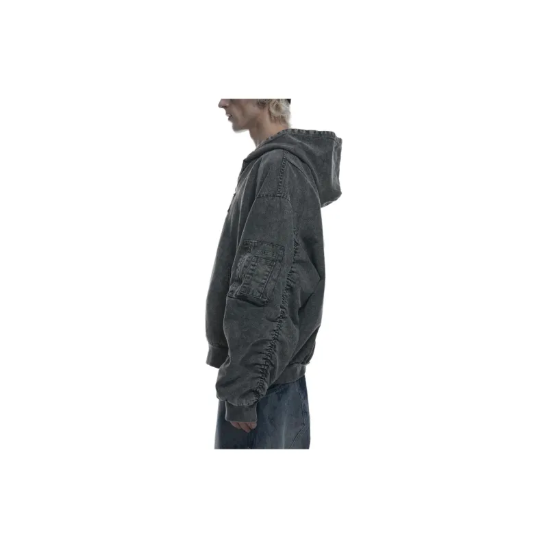 GRAILZ Jackets Coats Men's Charcoal-2