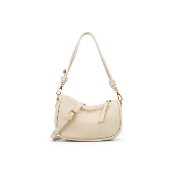 SNOOPY PU Shoulder Bag Regular Women's Apricot