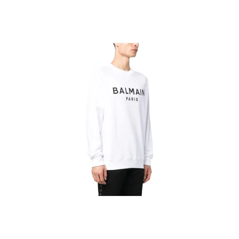BALMAIN SS23 Sweatshirt Men's White-2