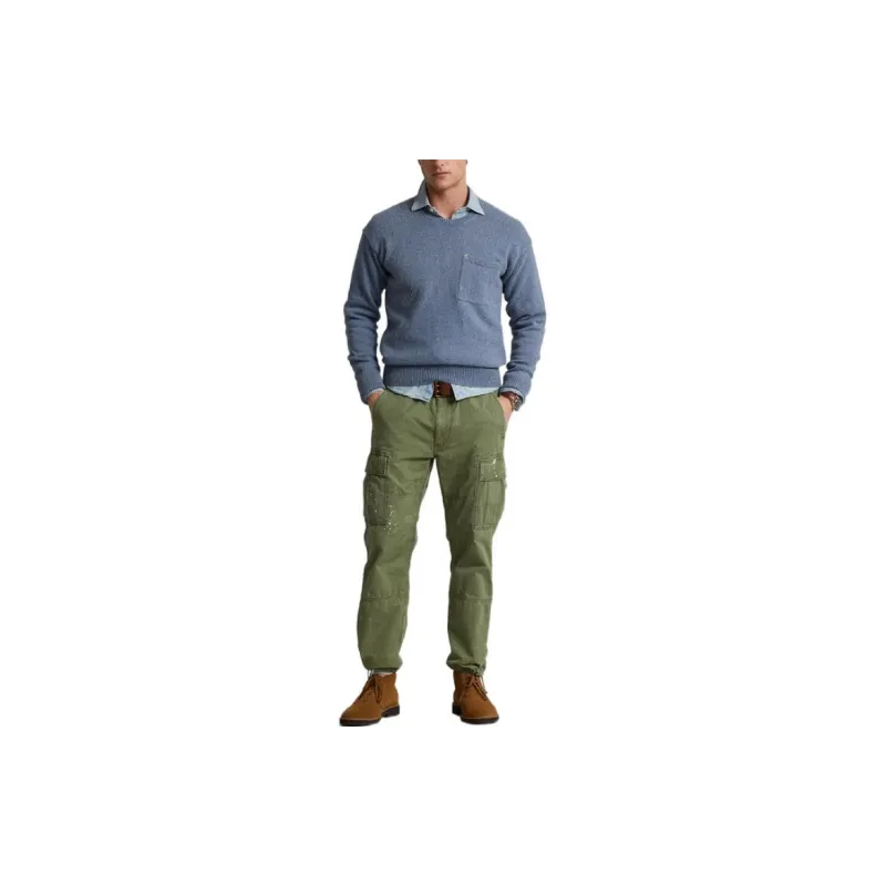 Polo Ralph Lauren SS22 Knitwear Men's Haze Blue-1