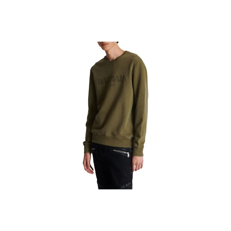 BALMAIN Vintage Embroidered Sweatshirt-5