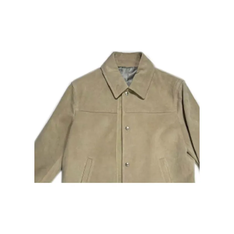 DIOR FW23 Leather Jacket Men's Camel-8