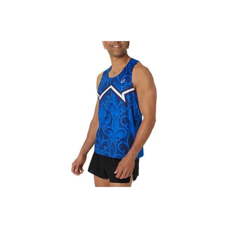 Asics Tank Tops Men Blue-3