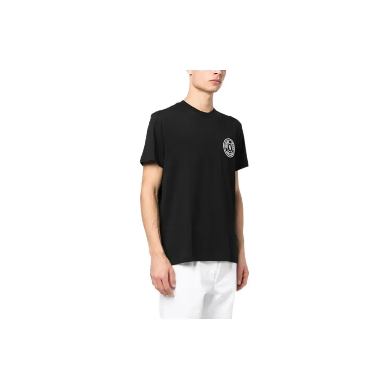 VERSACE JEANS COUTURE T Shirts Men Black-2