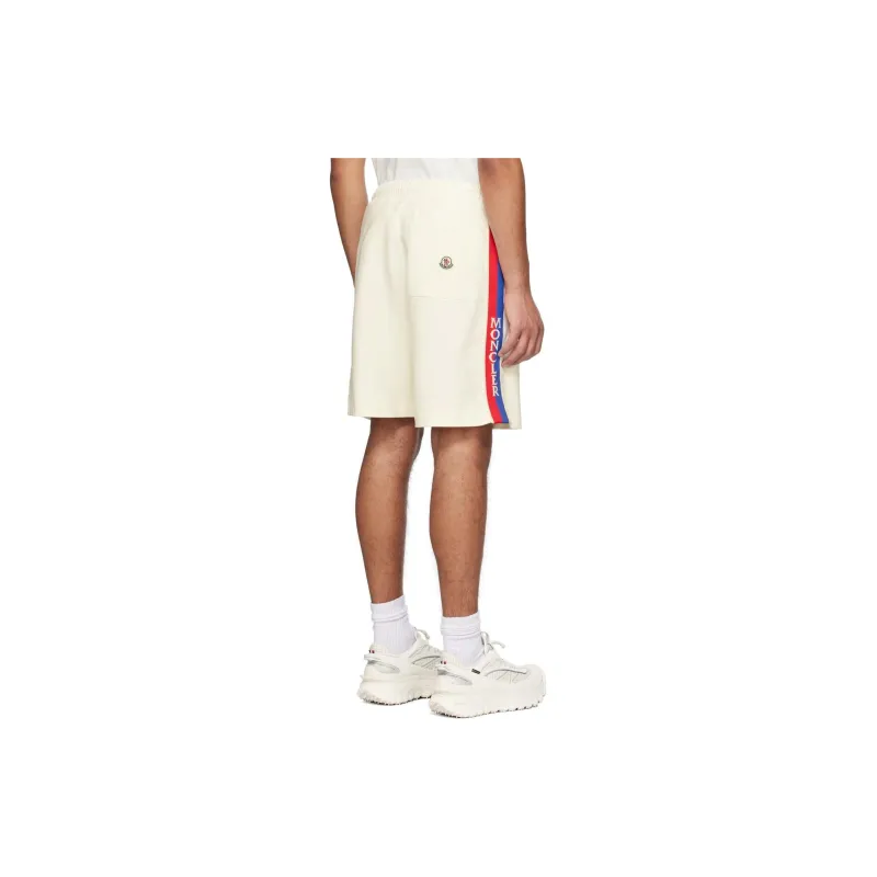Moncler Casual Shorts Men's White-3