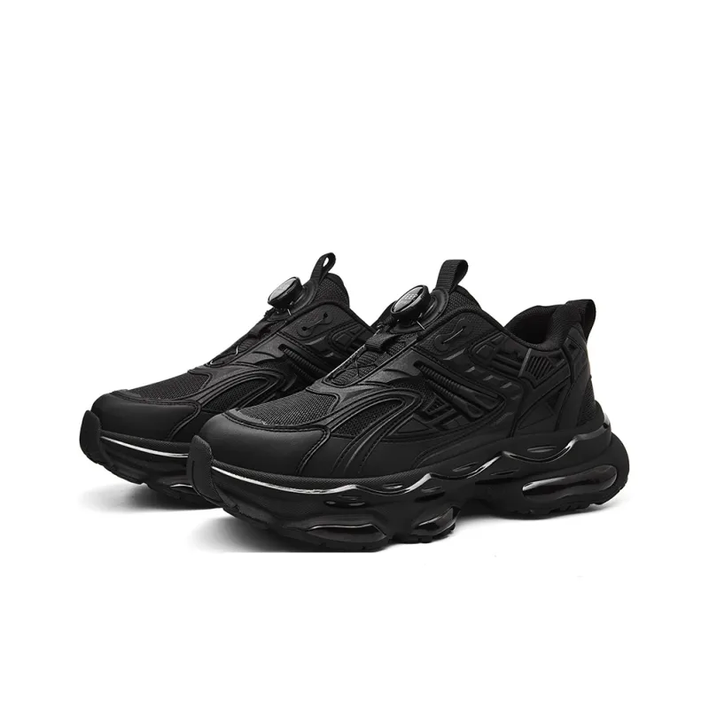 JEEP SPIRIT Chunky Sneakers Men Low Top Mysterious Black-3