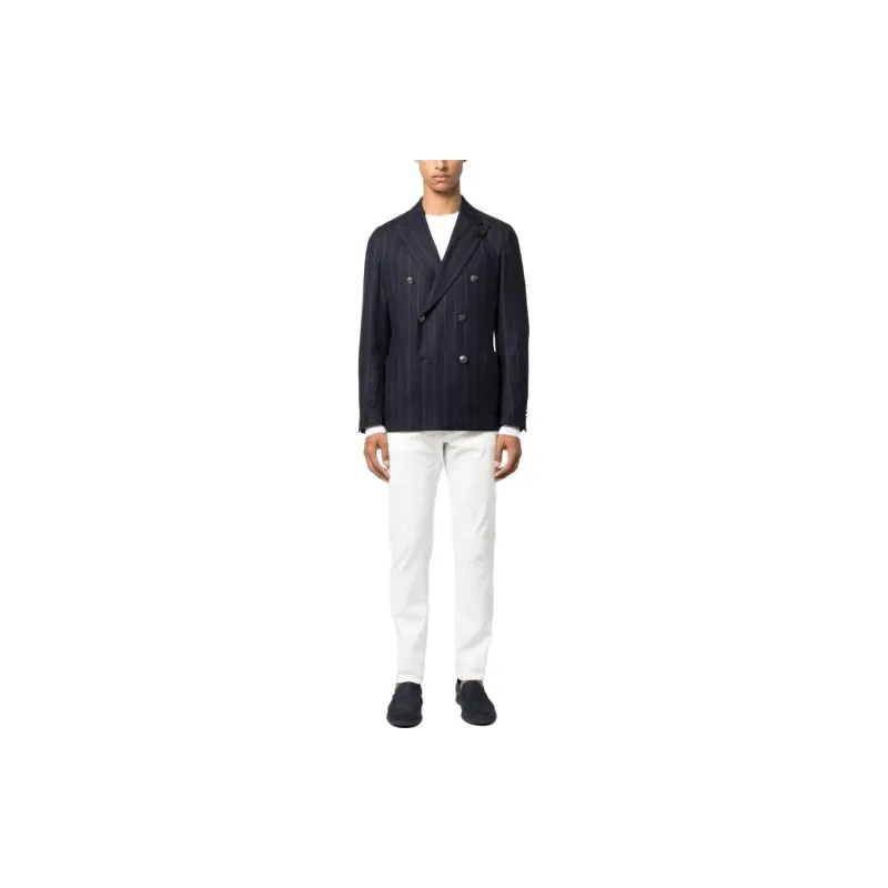 LARDINI Double breasted Pinstripe pattern Suit-1