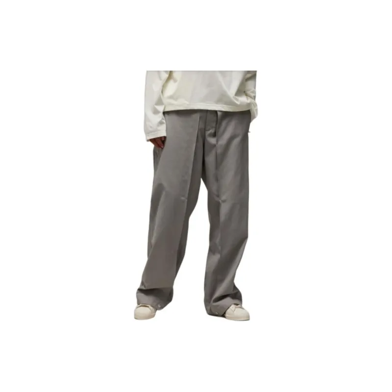 Y 3 Cotton Straight leg Trousers-1