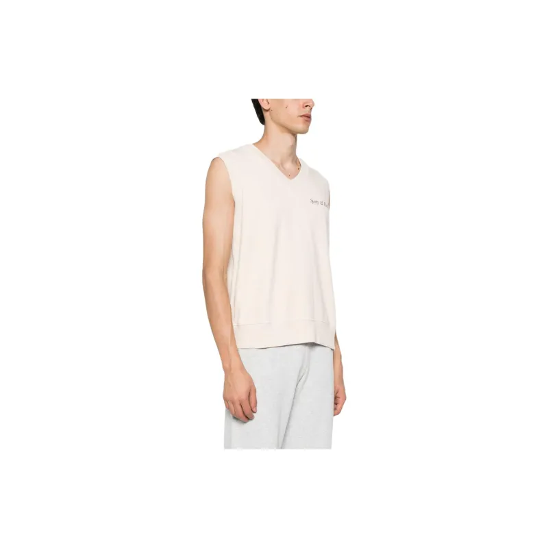 SPORTY & RICH Tank Top Men's White-4