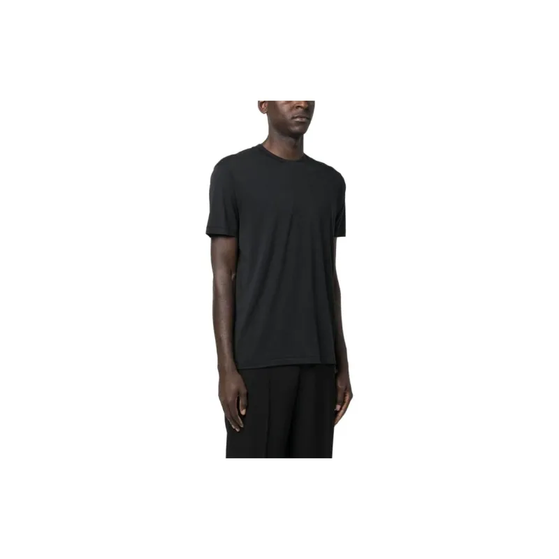 TOM FORD Crew neck Cotton lyocell T shirt-3