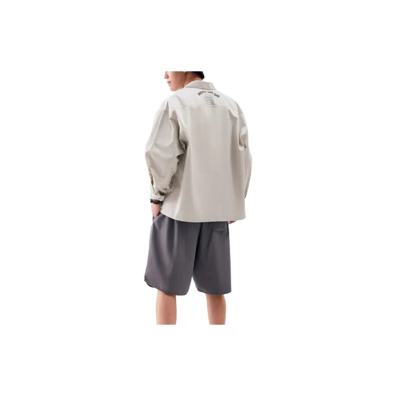 GOLDLION G+ Shirt Men's Black Gray-2