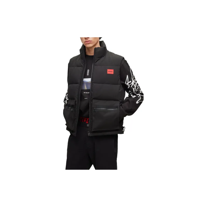 HUGO BOSS SS23 Vest Men's Black-3