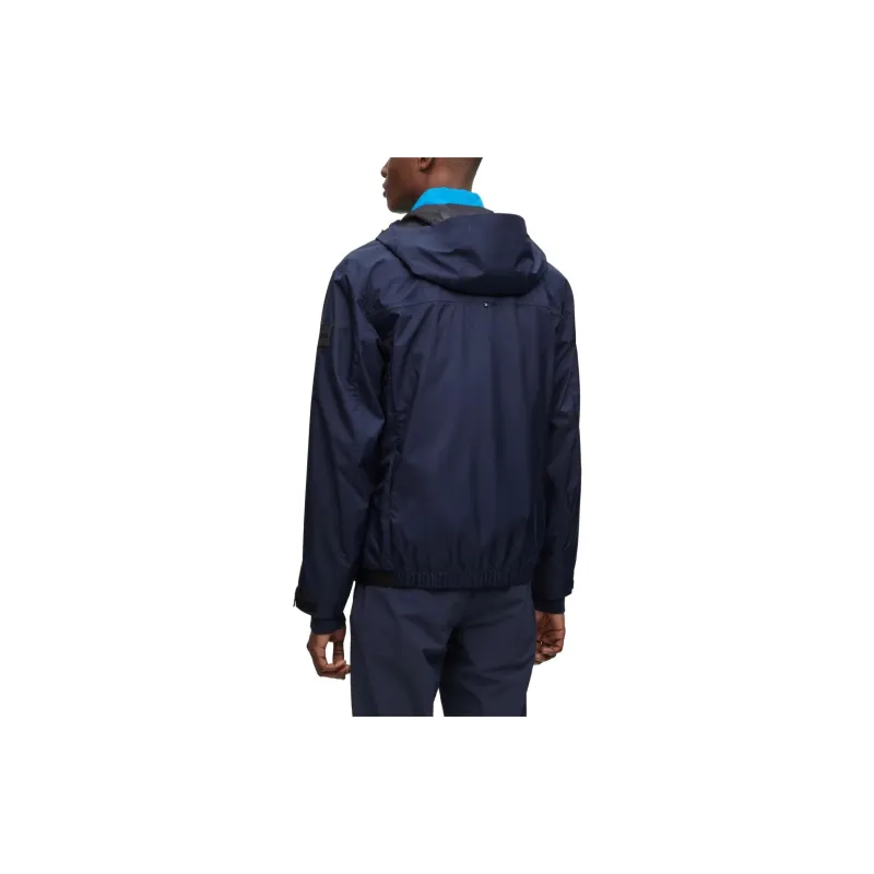 HUGO BOSS Jackets Men Navy Blue-6