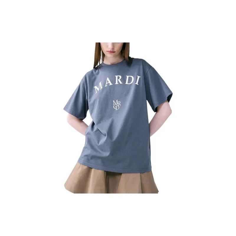 MARDI MERCREDI T-Shirt Korean Style Unisex-2