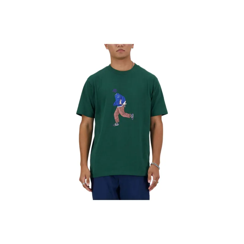 New Balance Athletics Sport Style Crewneck T Shirt-2