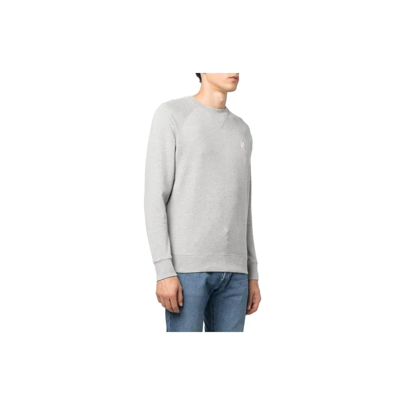 Maison Kitsune Sweatshirts Men Gray-3