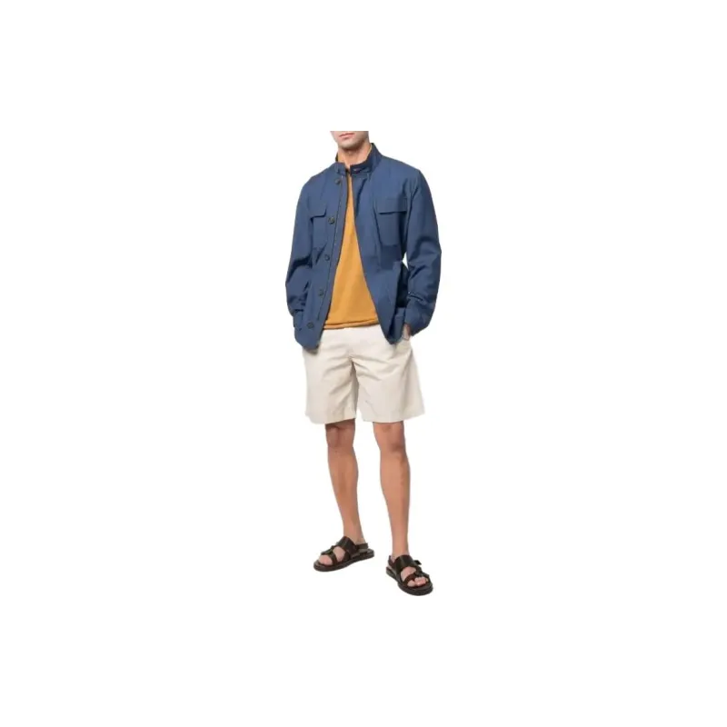 CANALI Jackets Coats Men's Blue-1