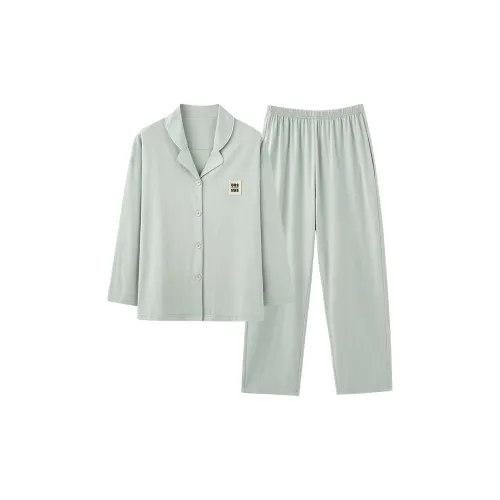 William Pajama Set Women's Cardamom Green