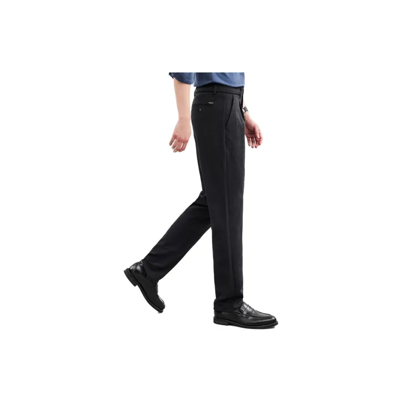 SEPTWOLVES Casual Pants Men Black-2