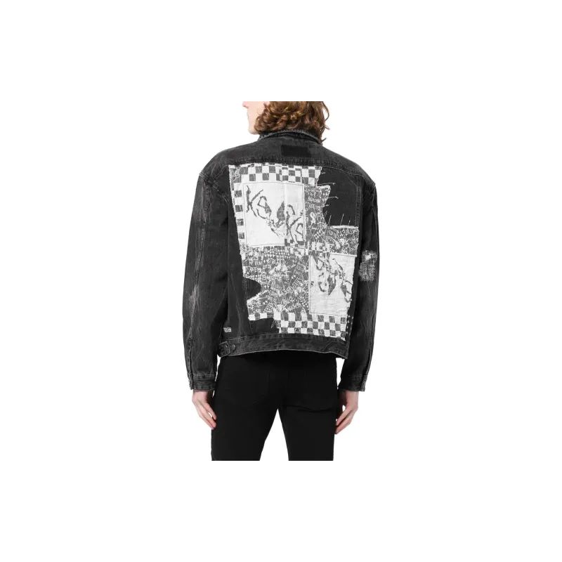 Ksubi Cotton Distressed Denim Jacket-2