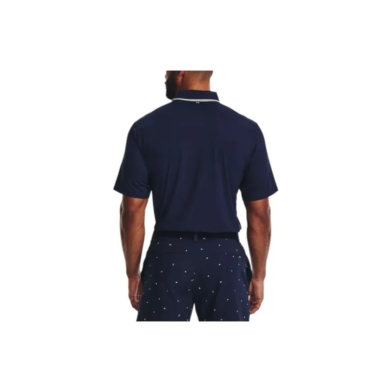 Under Armour Polo Shirts Men Marine Blue-4