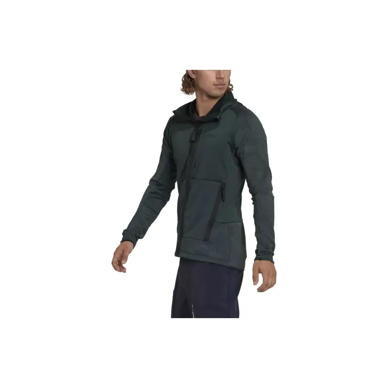 Adidas M TX FLOOCE HDJ Sweatshirt Men's Olive-4