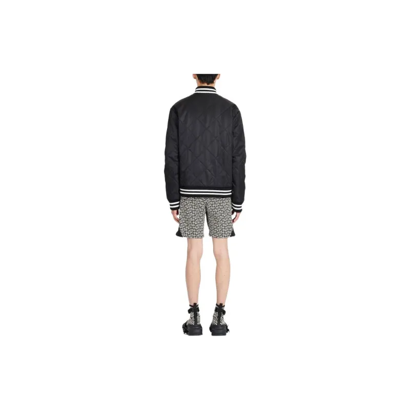 BALMAIN Reversible Maxi Monogram Jacket-3