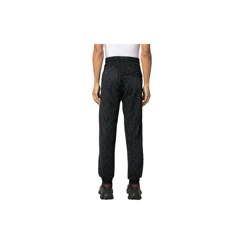 DIESEL Knitted Sweatpants Unisex Black-3