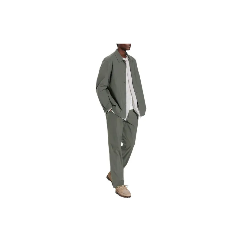 UNIQLO Casual Pants Men's Olive-2