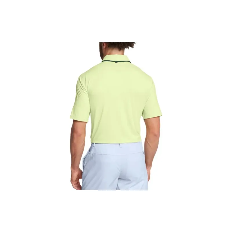Under Armour Drive Chill Polo Shirt Men's Vintage Light Green-3