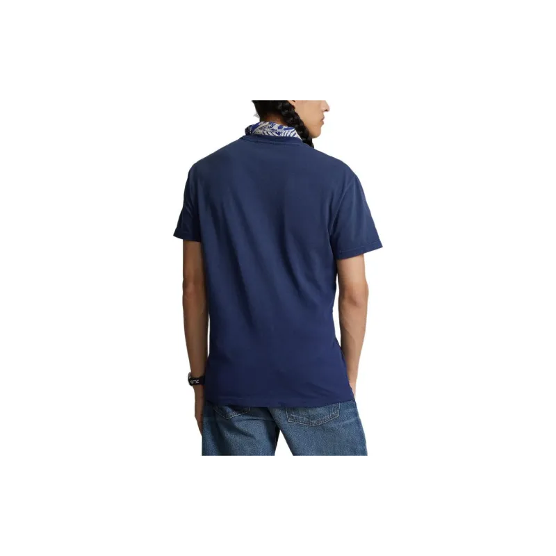 Polo Ralph Lauren SS24 T Shirt Men's Deep Cobalt Blue-2