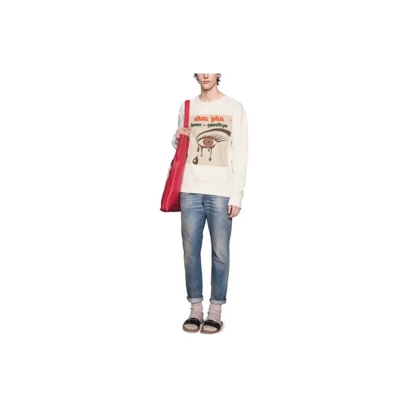 GUCCI Sweatshirts Unisex White-3