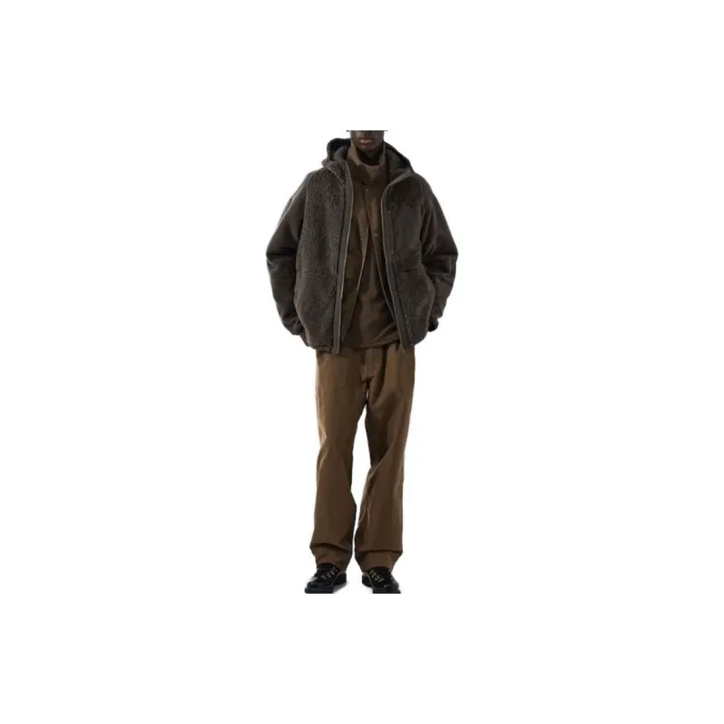 UNIQLO FW23 Sweatshirt Unisex Brown-2