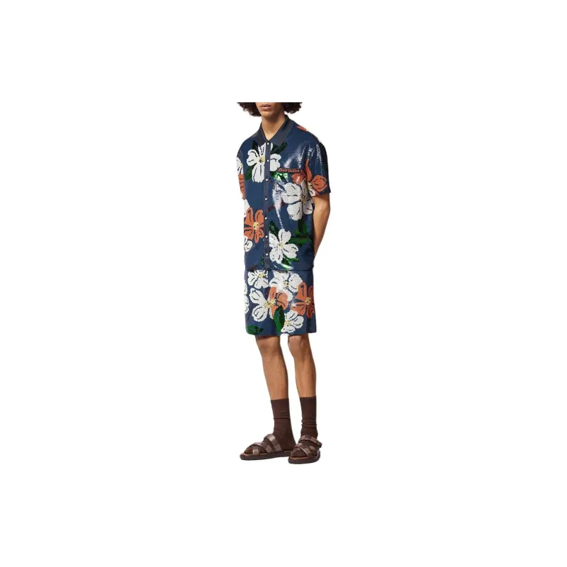 LOUIS VUITTON Sequin Embroidered Shorts-1