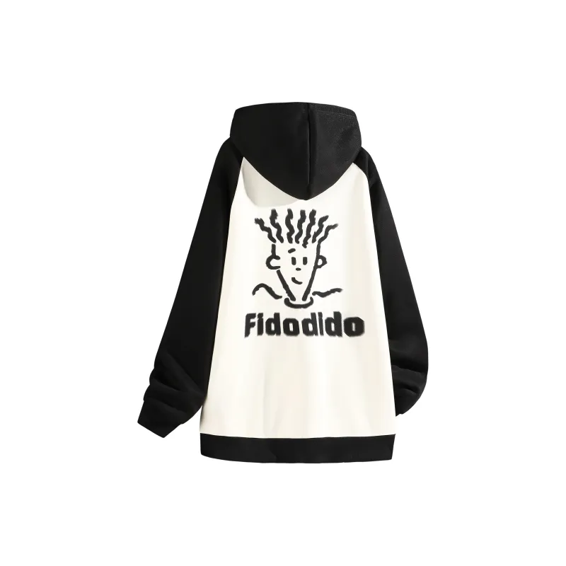 FIDO DIDO Sweatshirt Jacket Unisex-9