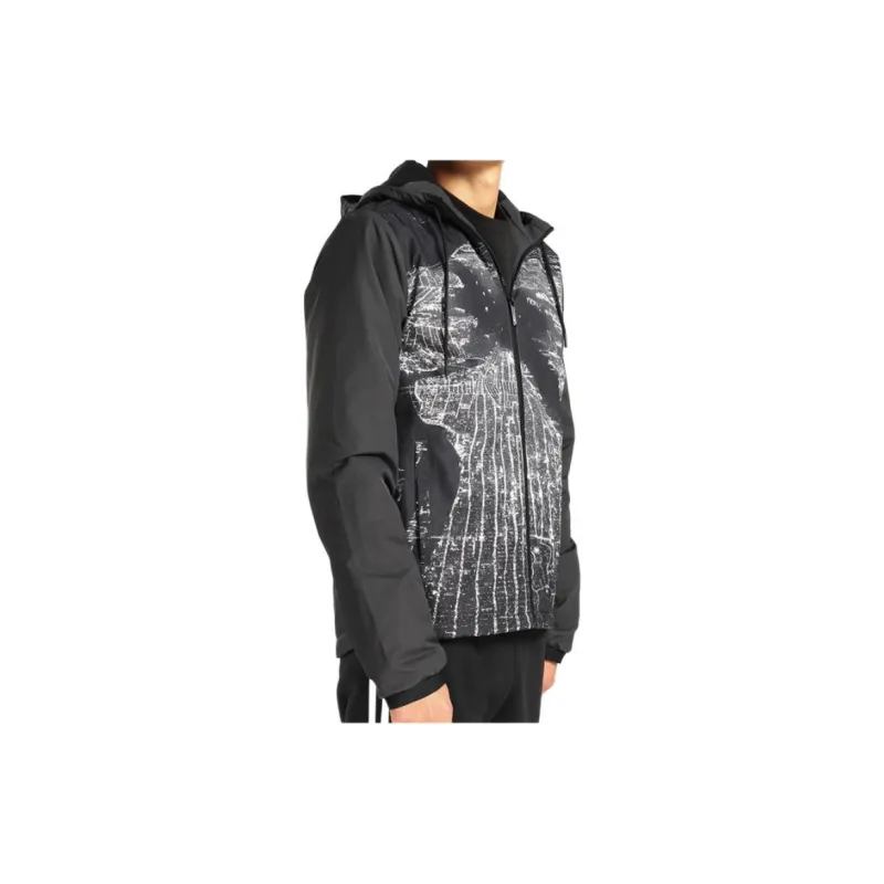 Adidas Neo Trench Coats Men Black-3