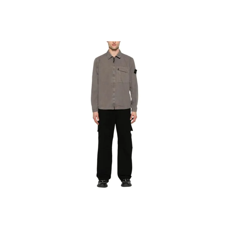 STONE ISLAND Jacket Men's Brown-2