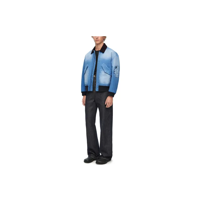 LOEWE Sun-Bleached Effect Bomber Jacket-2
