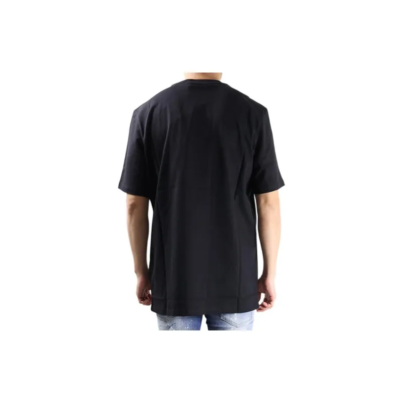 MSGM Logo print Cotton T shirt-1