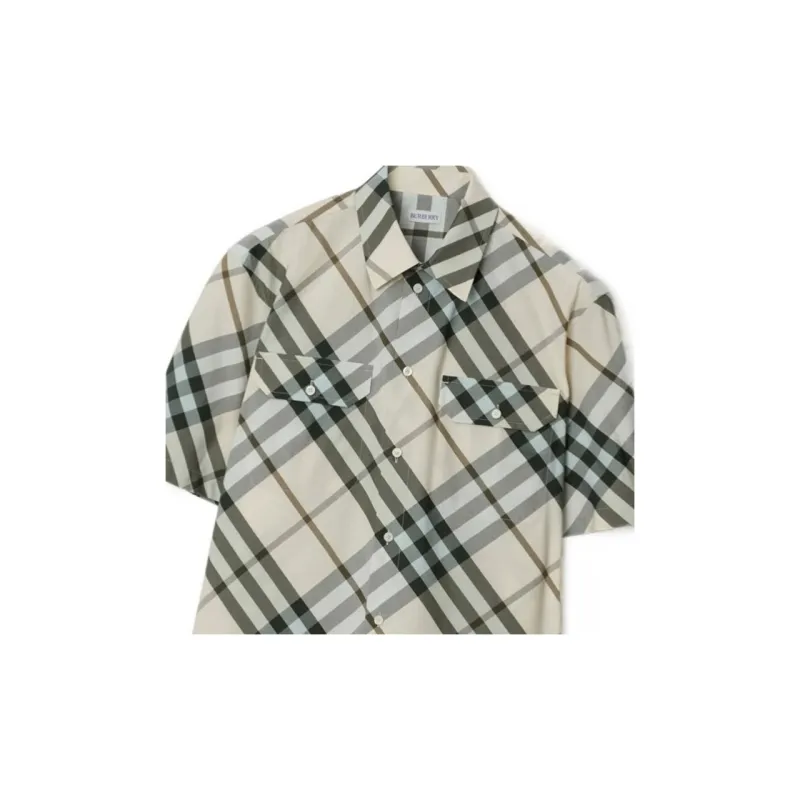 Burberry Nova Checkered Short Sleeved Shirt-7