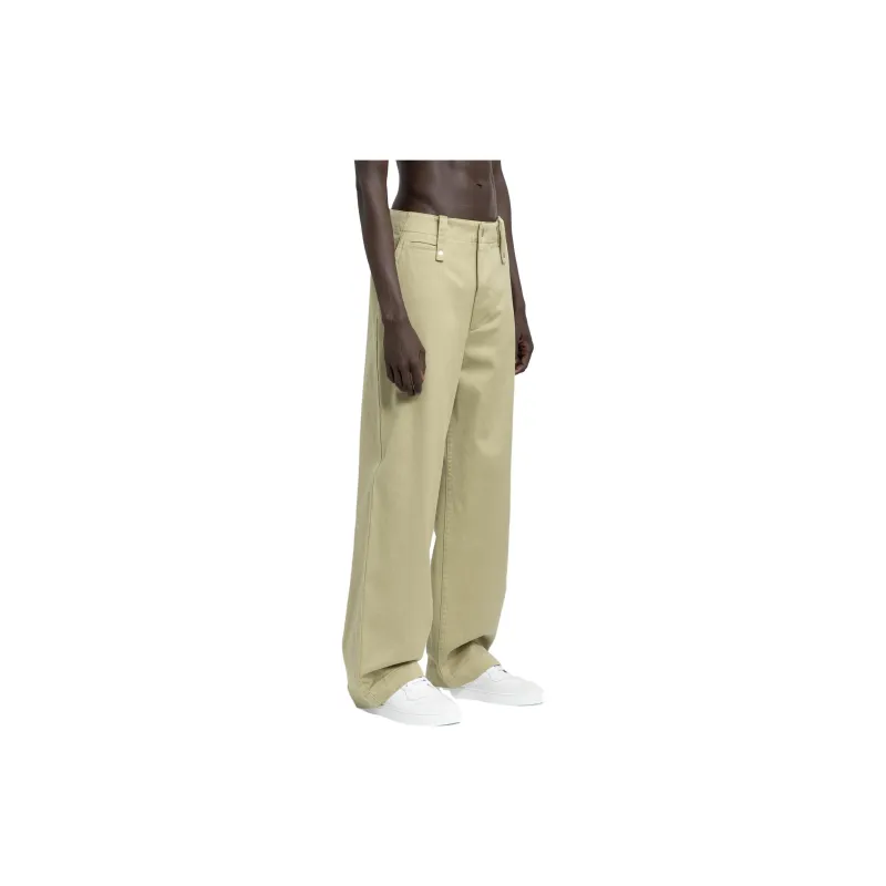 Burberry Casual Pants Men's Green-2