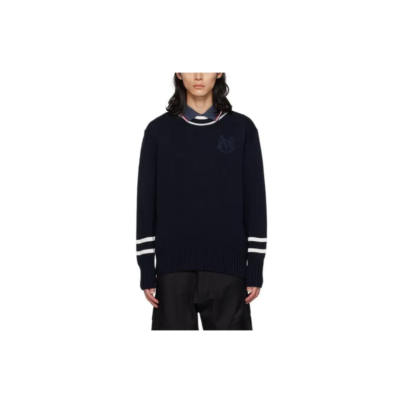 Moncler Sweaters Men Navy-4