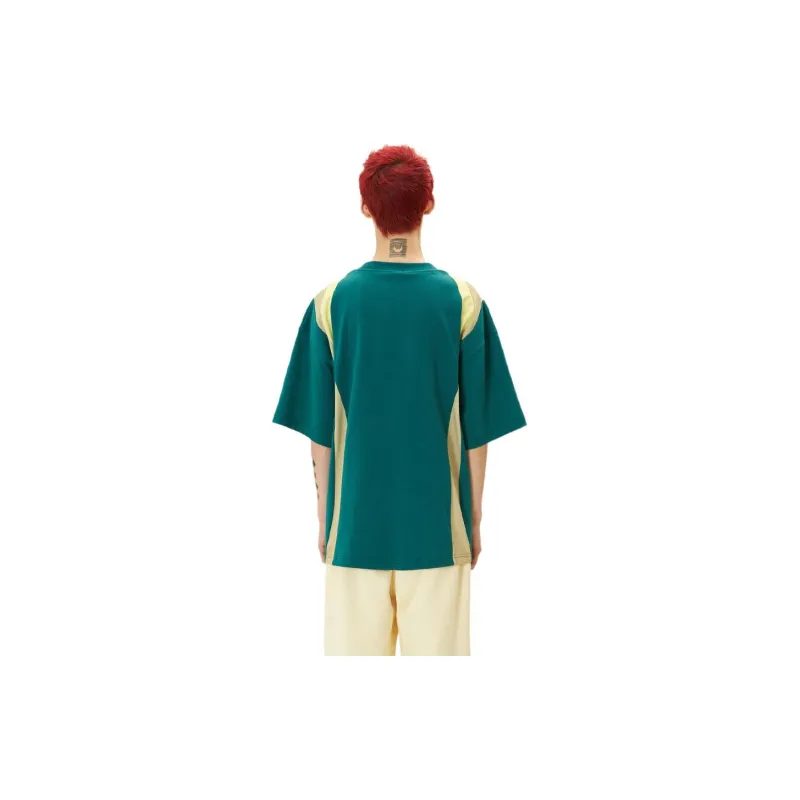 Randomevent T Shirt Men's White Green-1