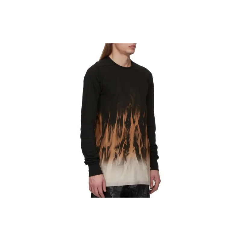 Rick Owens DRKSHDW Pattern Printed Long Sleeved T Shirt-4