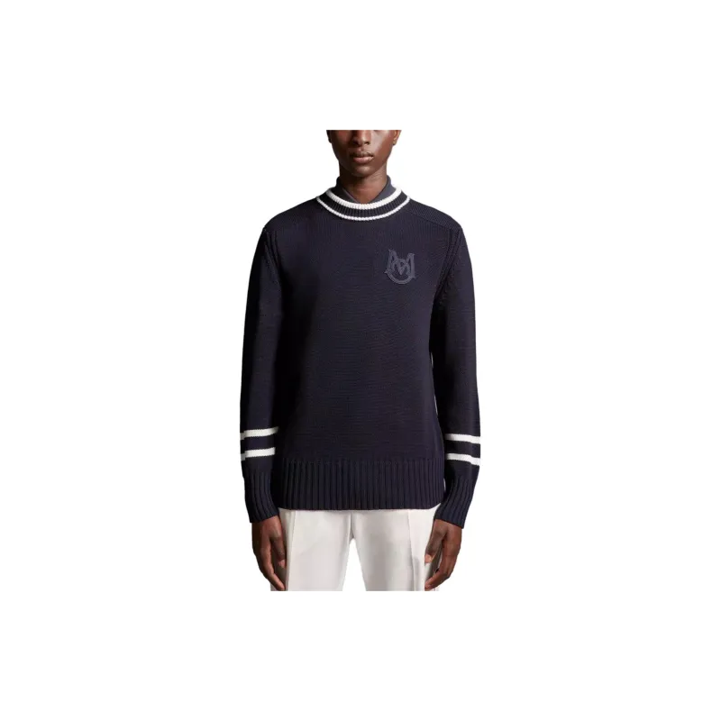 Moncler Sweaters Men Navy-3
