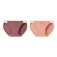 E Set-Soft Cotton Split-Plum Purple+Pink (2 Pack)