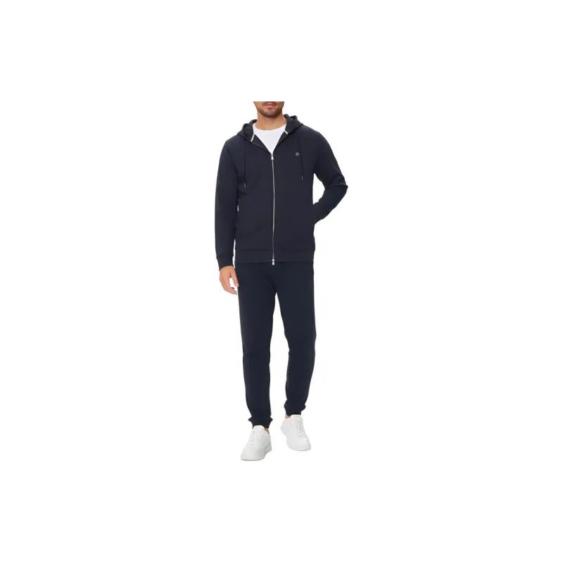 HUGO BOSS Logo Patch Zipped Hoodie-2