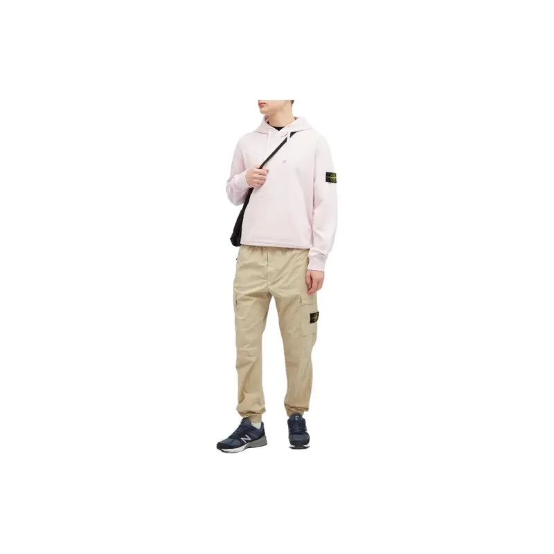 STONE ISLAND Logo Patch Drawstring Hoodie-2