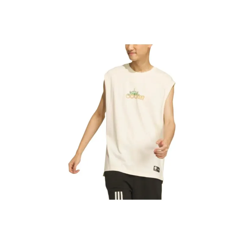 Adidas Neo Tank Tops Unisex Beige-2