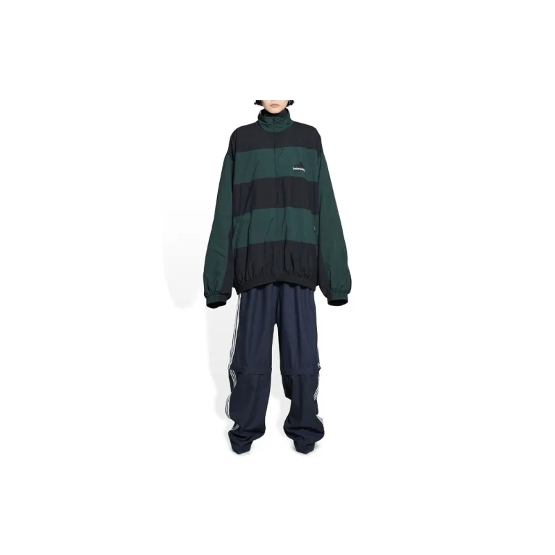 Adidas X Balenciaga Jackets Unisex Black-4